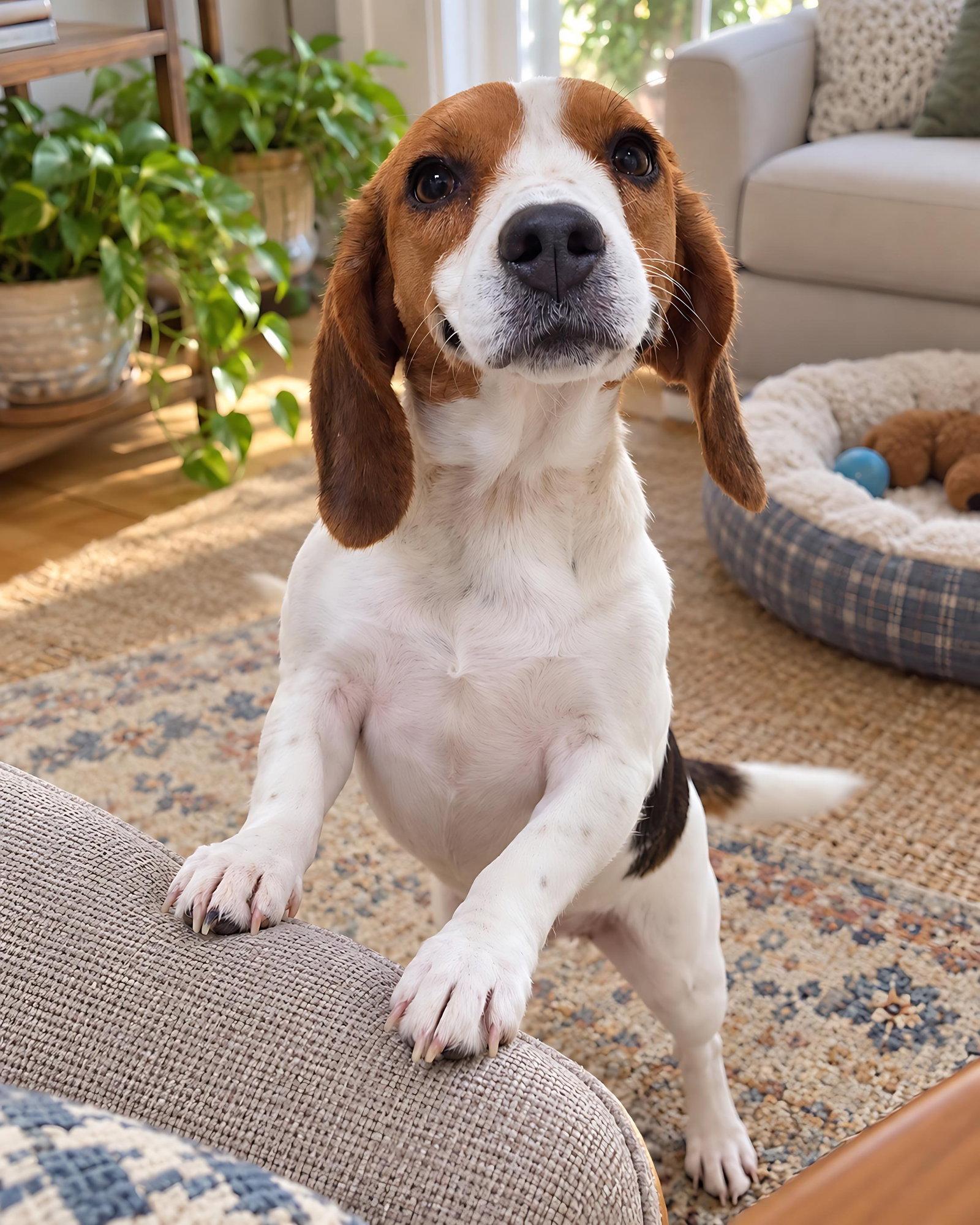 Jackie, Adoptable, Young Female Beagle.