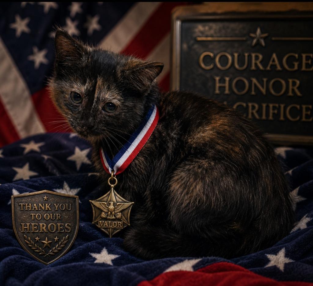 Valor, Adoptable, Kitten Female Domestic Short Hair.