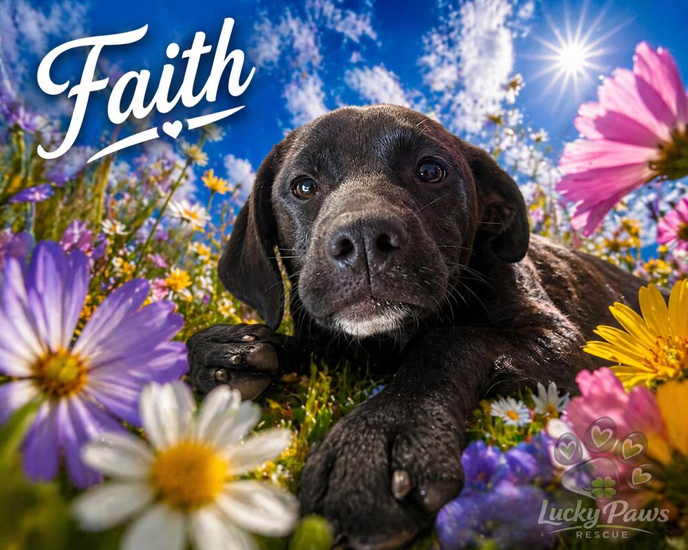 Enlarge Girl Trio - Faith, a Adoptable mixed breed in Sumter, SC image 2/6