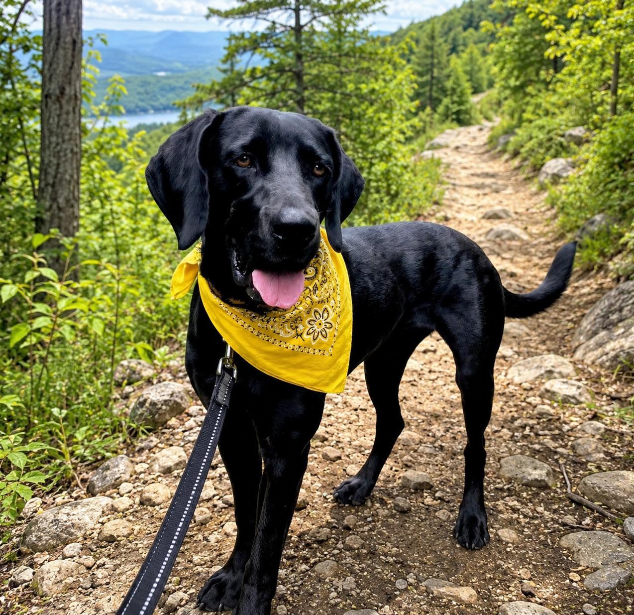 Enlarge Honey June, an adoptable Black Labrador Retriever in Willington, CT image 1/6