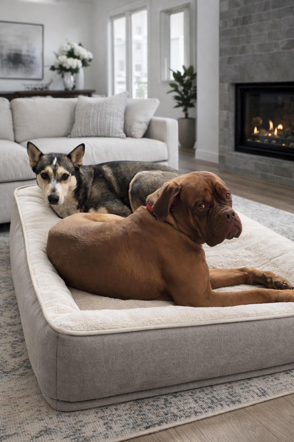 Freya, adoptable, Adult Female Dogue de Bordeaux.