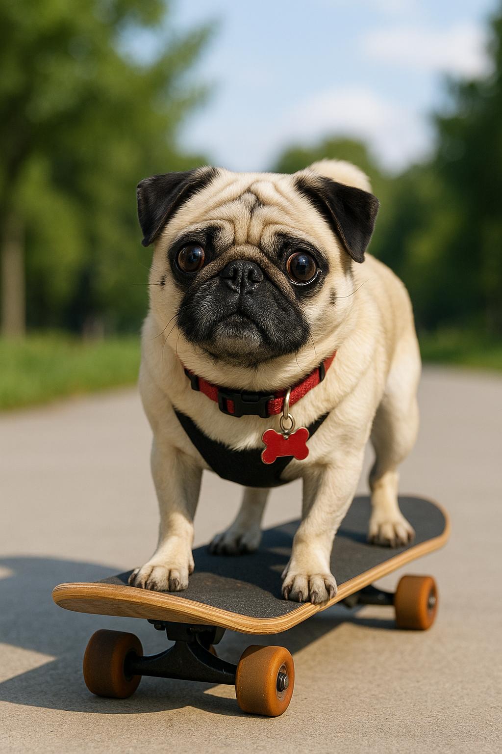 Leroy, Adoptable, Young Male Pug.