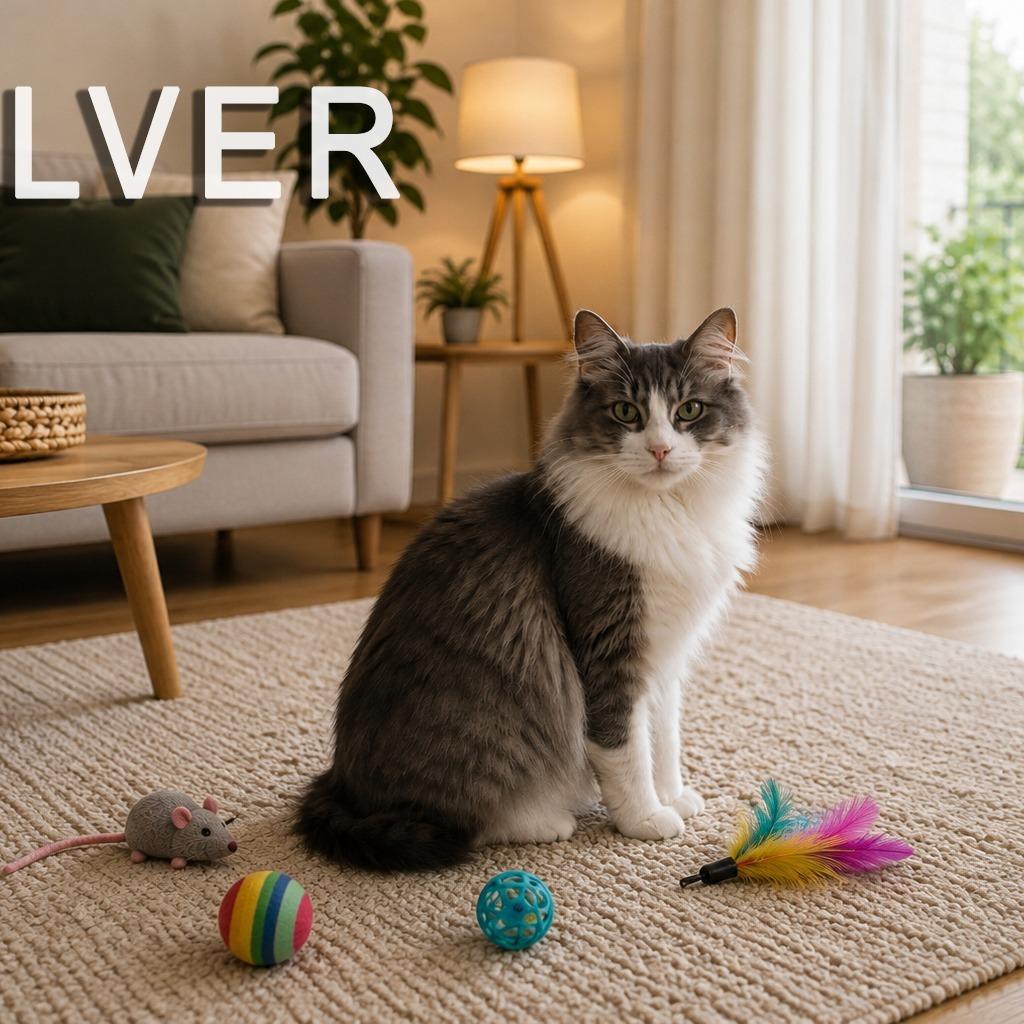 Enlarge Silver, a Adoptable Domestic Medium Hair in Boston, MA image 5/6