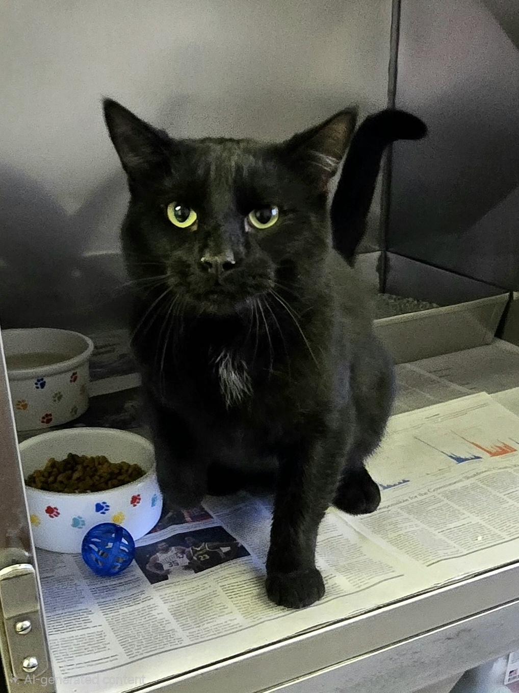 Louie, ADOPTABLE, Young Male Domestic Short Hair.