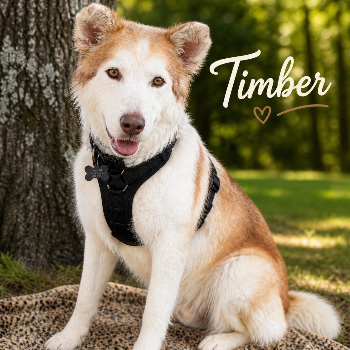 Timber, ADOPTABLE, Young Male Siberian Husky.