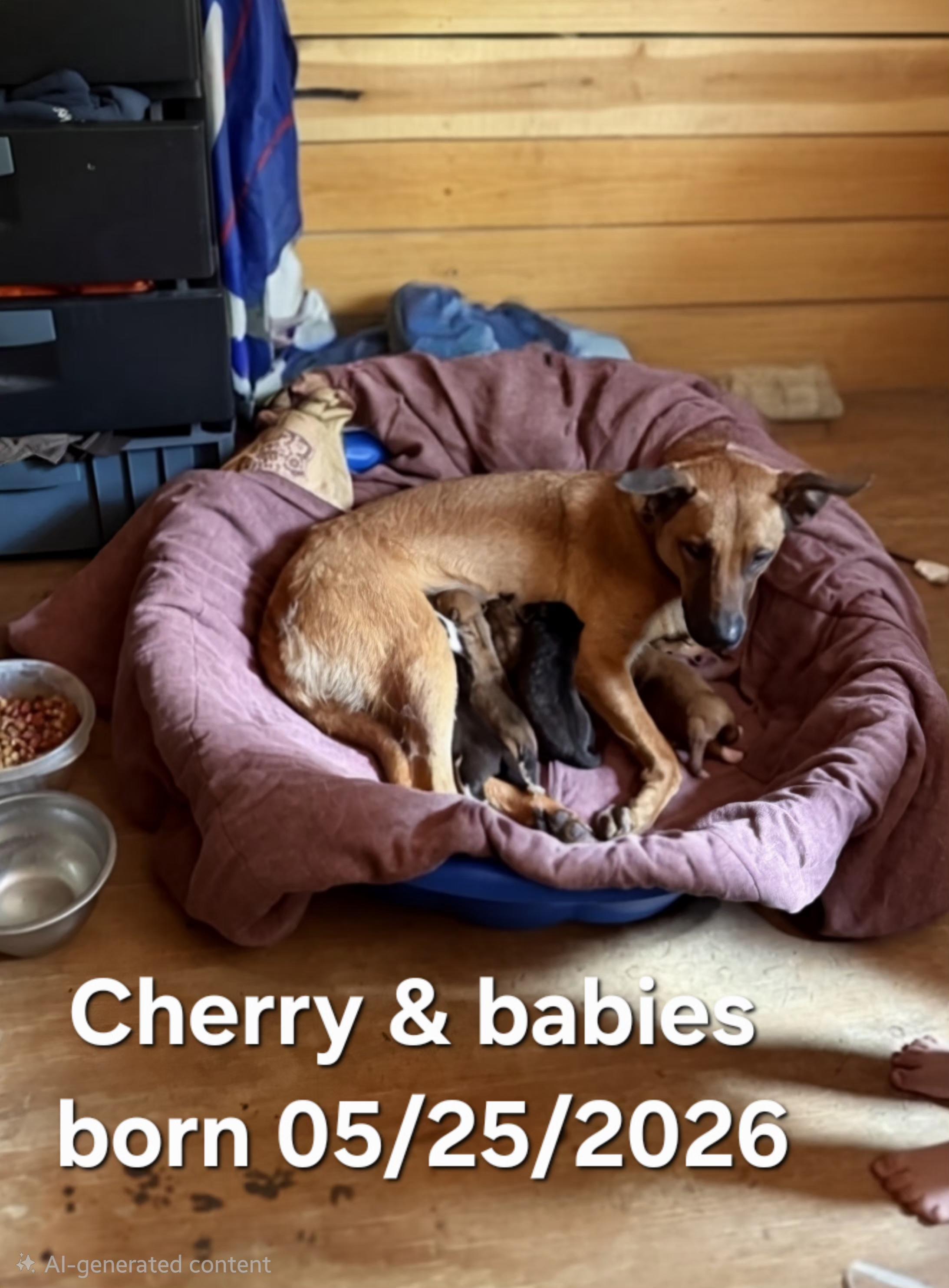 Cherry, ADOPTABLE, Young Female Belgian Shepherd / Malinois.