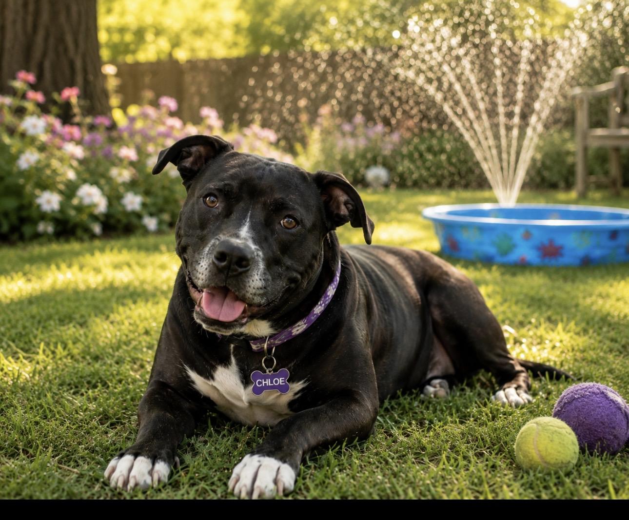 Enlarge Chloe, a Adoptable mixed breed in CUMMING, GA image 4/5