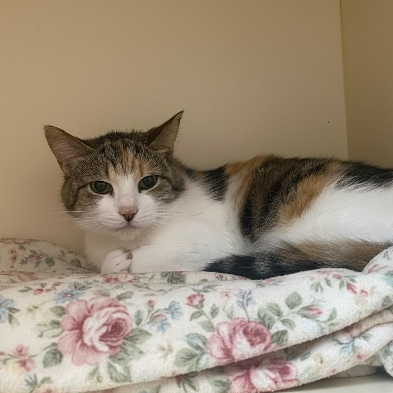 Enlarge Callie Ask to Meet In Foster, an adoptable Calico in Elyria, OH image 3/5