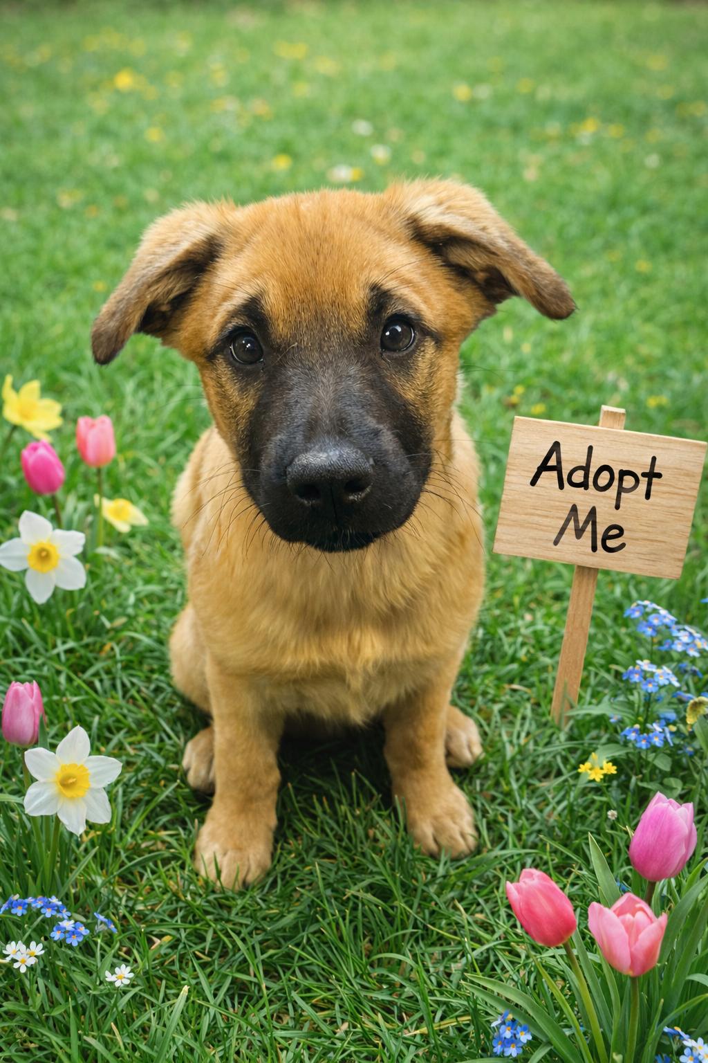 Miss Rosie Frühling, ADOPTABLE, Puppy Female Anatolian Shepherd & Labrador Retriever.
