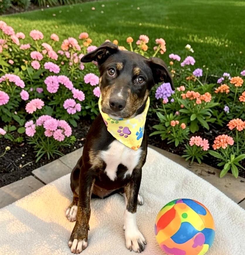 Enlarge Dizzy - PUPPY, a Adoptable mixed breed in Perry, IA image 4/6