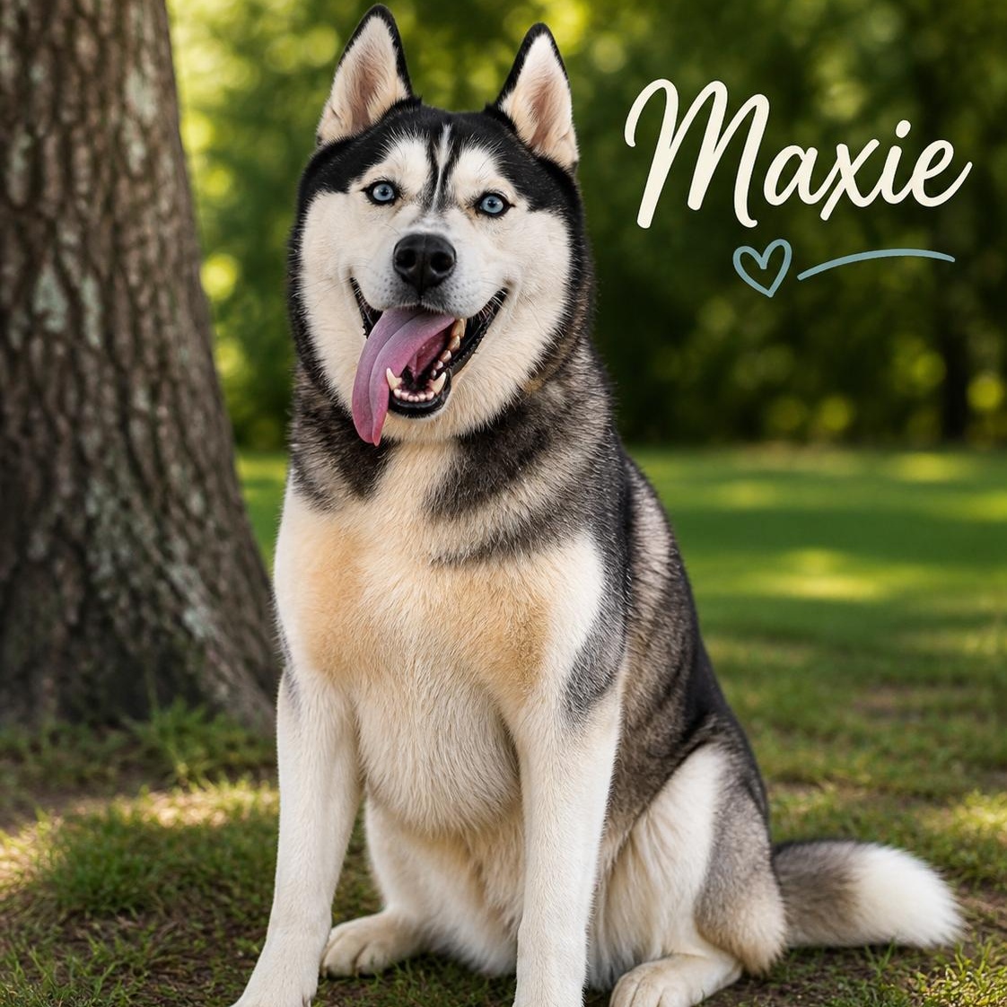 Maxie, ADOPTABLE, Adult Male Siberian Husky.