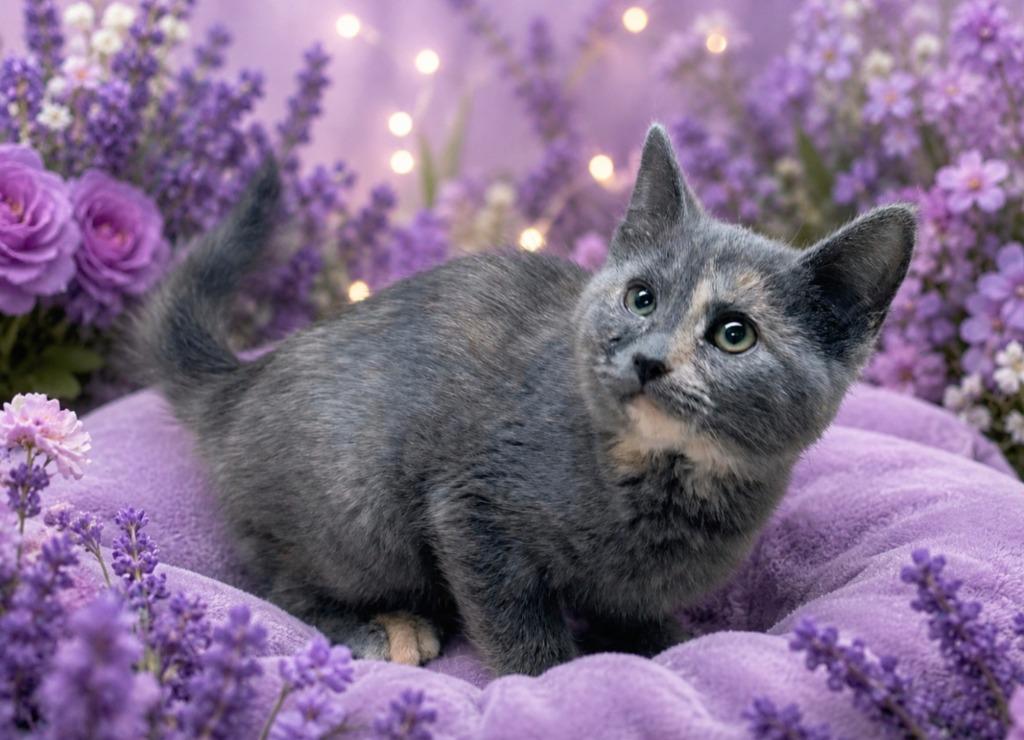 Talia, Adoptable, Kitten Female Domestic Short Hair.