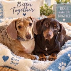 Togetherness, we LOVE each other, Adoptable, Adult Female Dachshund.