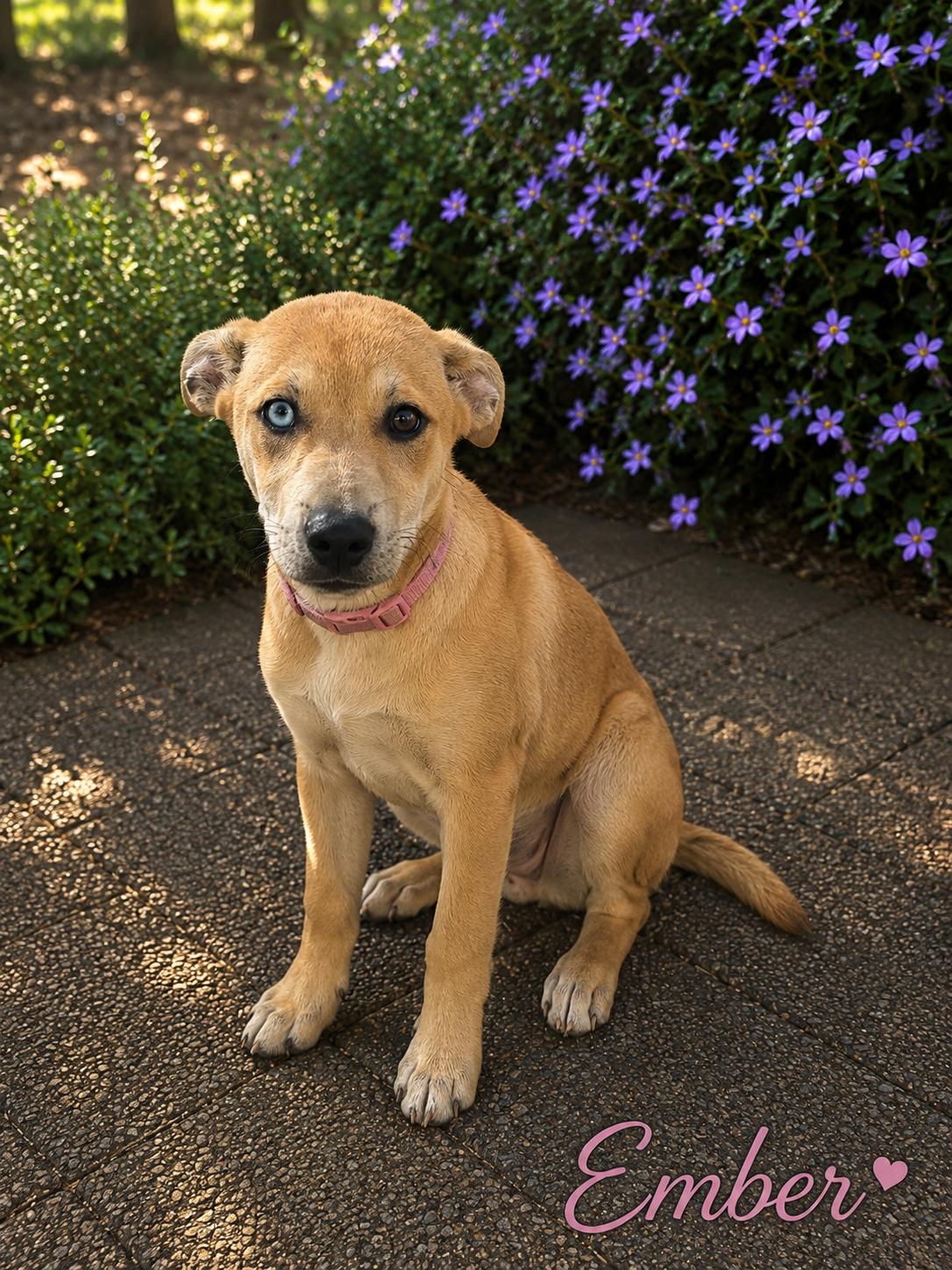 Ember, ADOPTABLE, Puppy Female Husky.