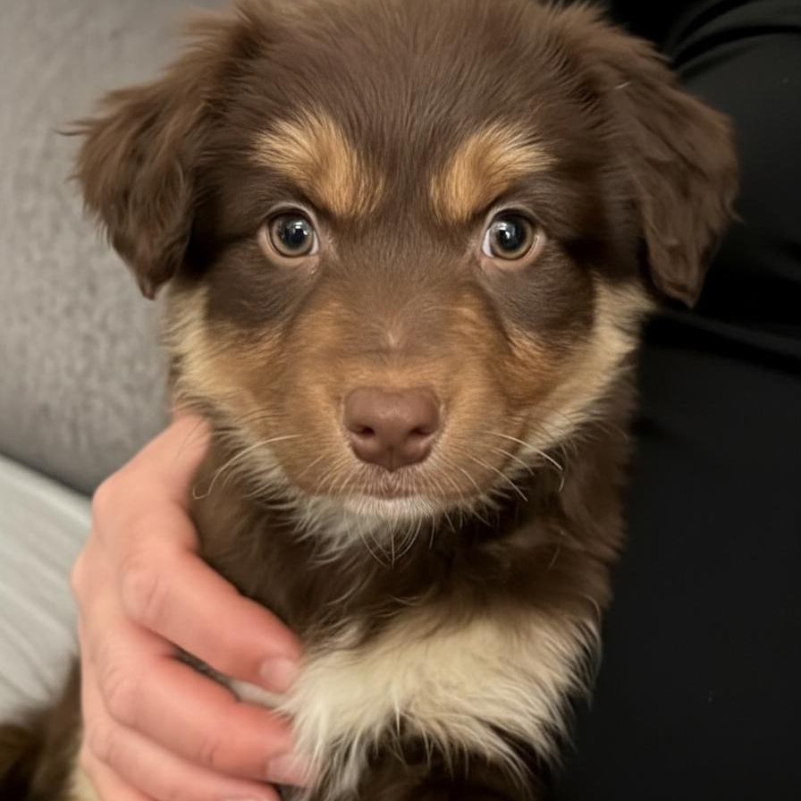 Sparkle , Adoptable, Puppy Female Australian Shepherd.