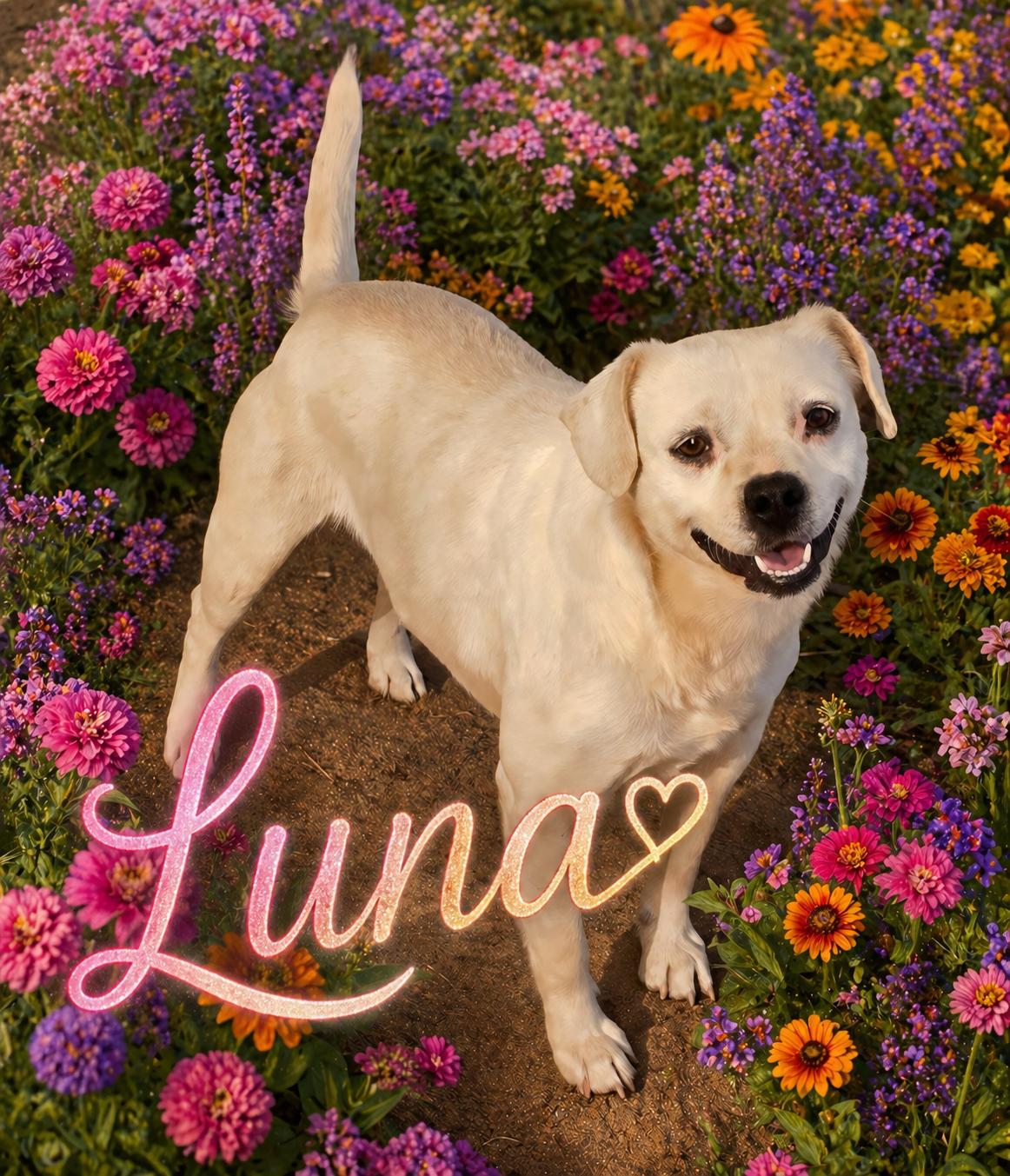 Enlarge Luna, a Adoptable mixed breed in Selma, CA image 1/4