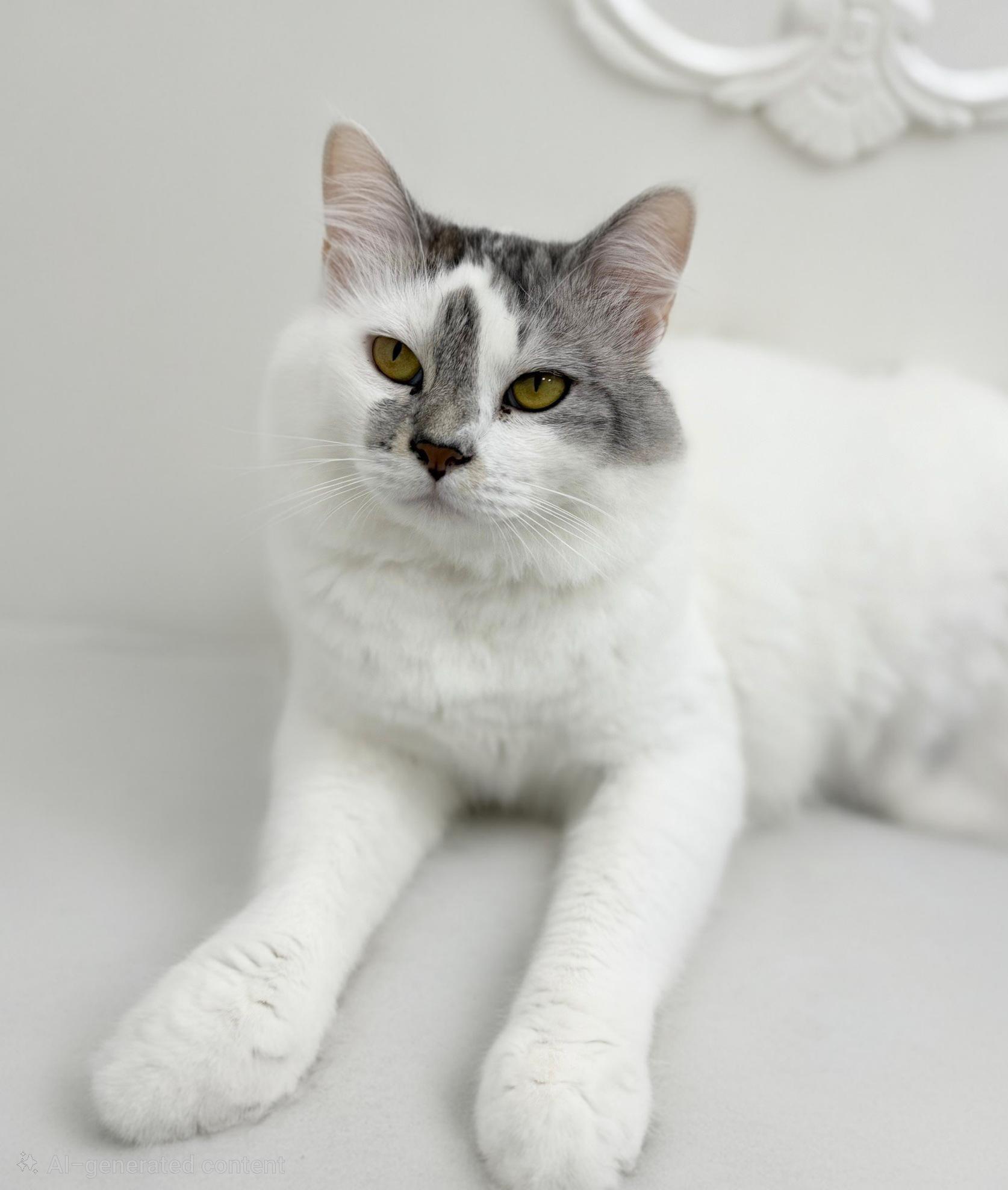 Enlarge Yeti, a Adoptable Domestic Short Hair in Snow Hill, MD image 1/1
