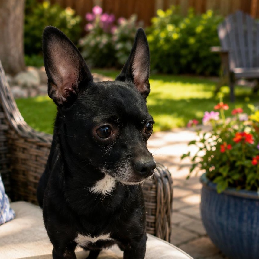 Rollo, adopted, Adult Male Chihuahua.
