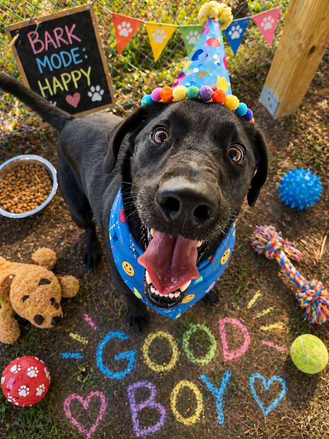 Noodle, ADOPTABLE, Adult Male Black Labrador Retriever.