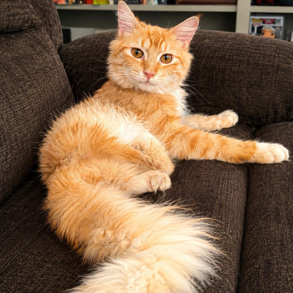 Orpheus, a Adoptable Domestic Medium Hair in Silver Spring, MD image 6/6