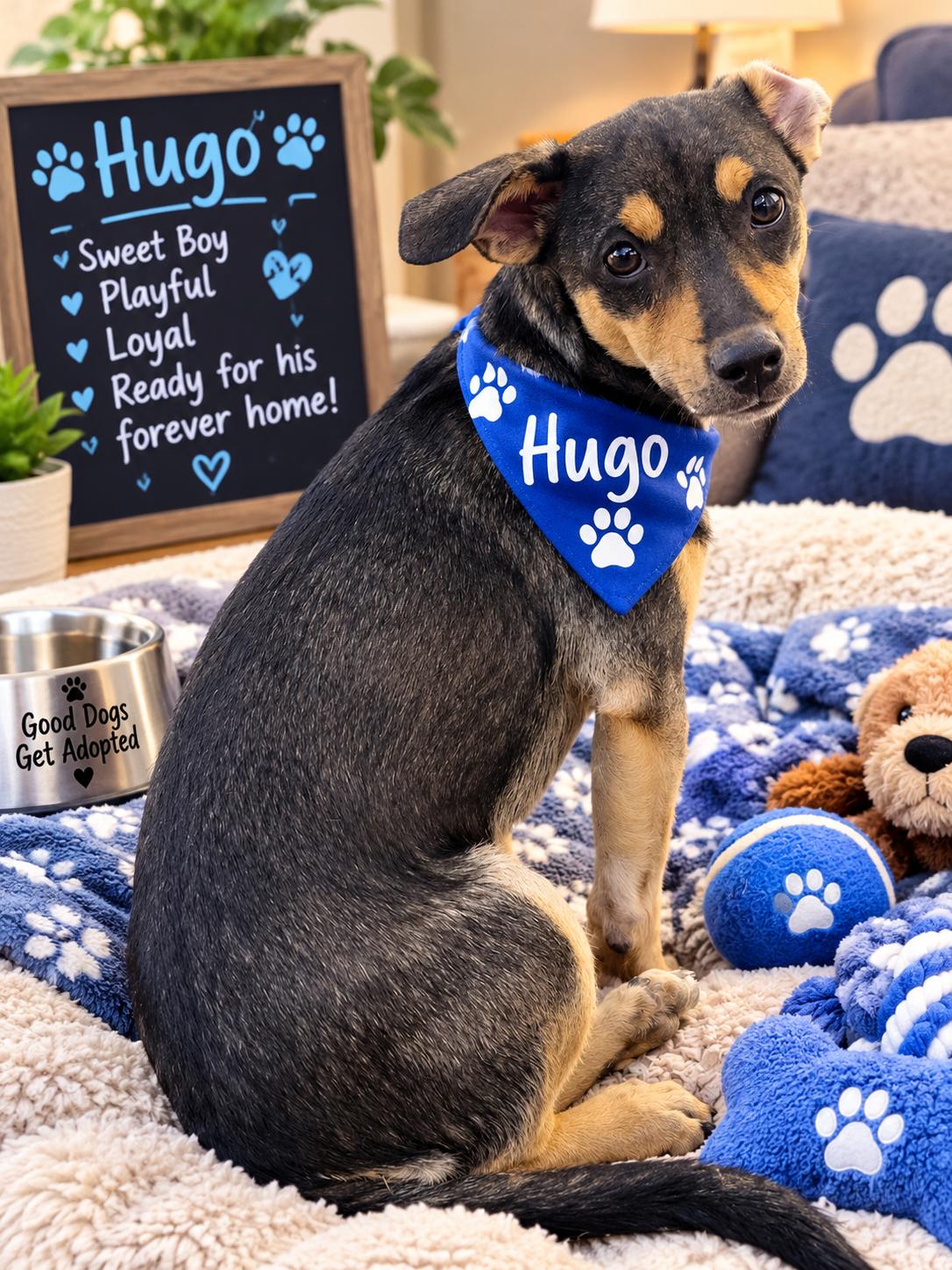 Hugo, Adoptable, Young Male Chihuahua & Terrier.