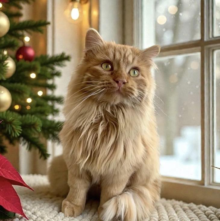 Enlarge Norman, a Adoptable Domestic Medium Hair in Perry, IA image 3/6