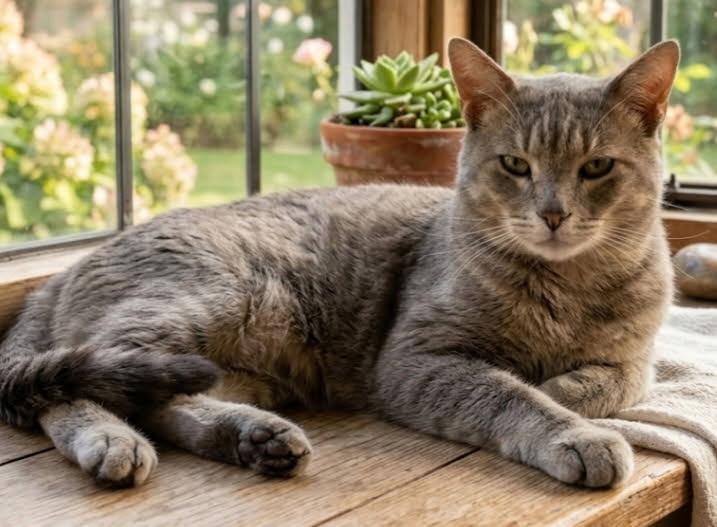 Grayson, ADOPTABLE, Adult Male Domestic Short Hair.
