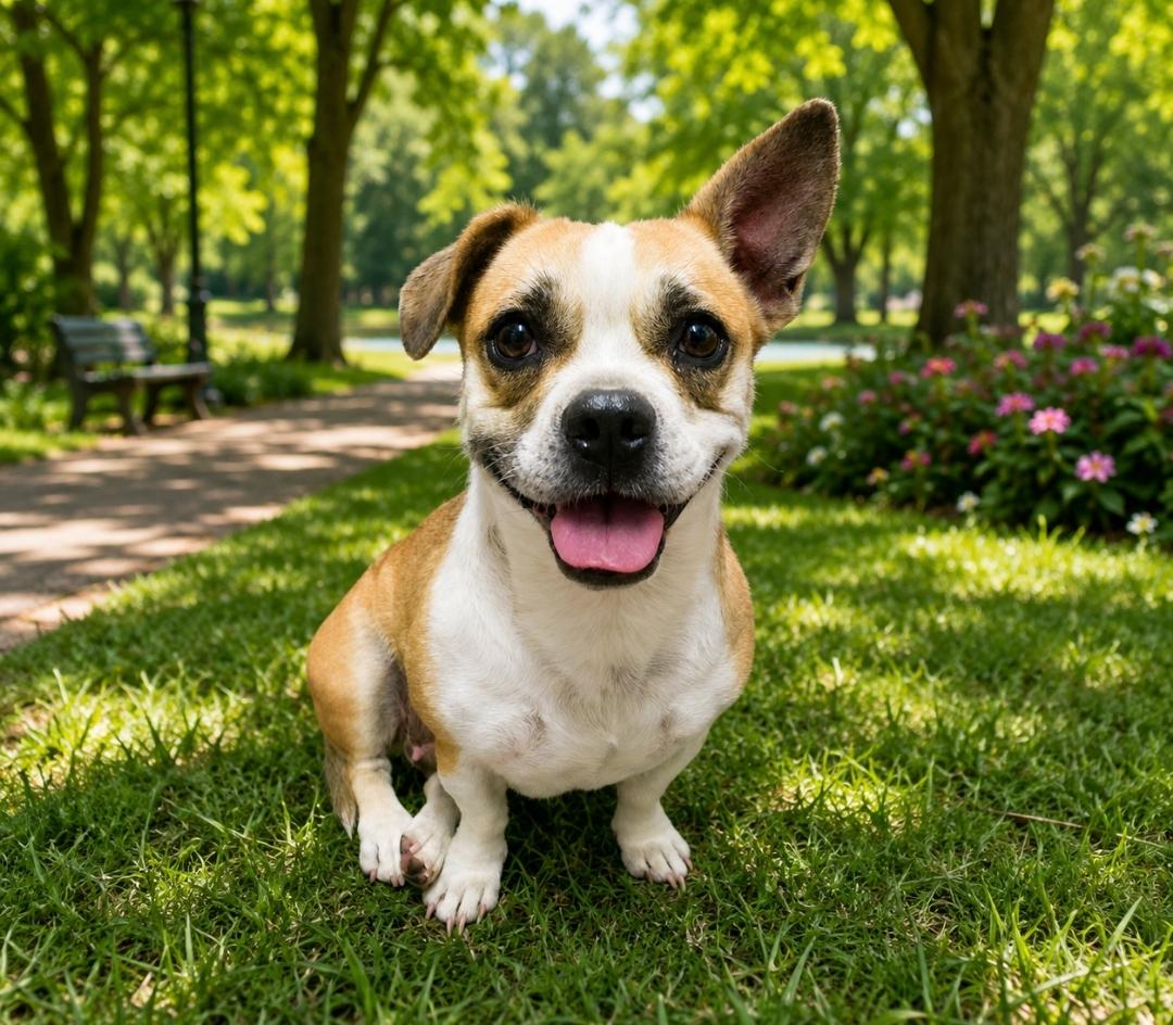 Mocha, adopted, Adult Female Boston Terrier & Chihuahua.