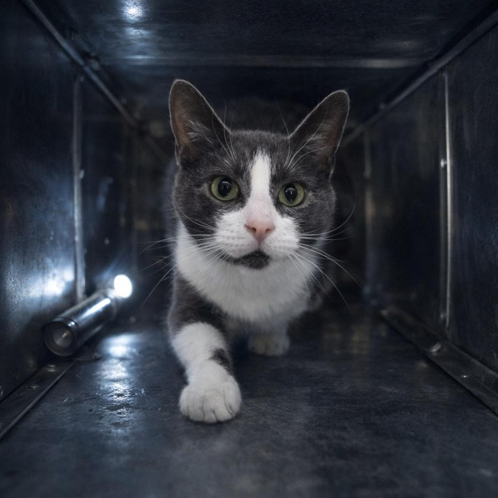 Enlarge Toby Grey, a Adoptable Domestic Short Hair in Monroe, MI image 3/6