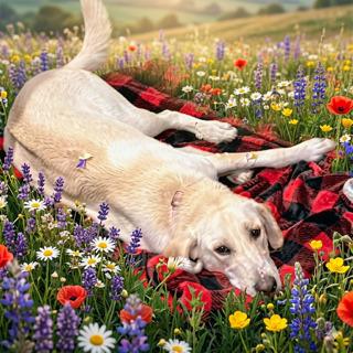 Maggie Mae - Foster Needed!, a ADOPTABLE Yellow Labrador Retriever in Willington, CT image 3/6