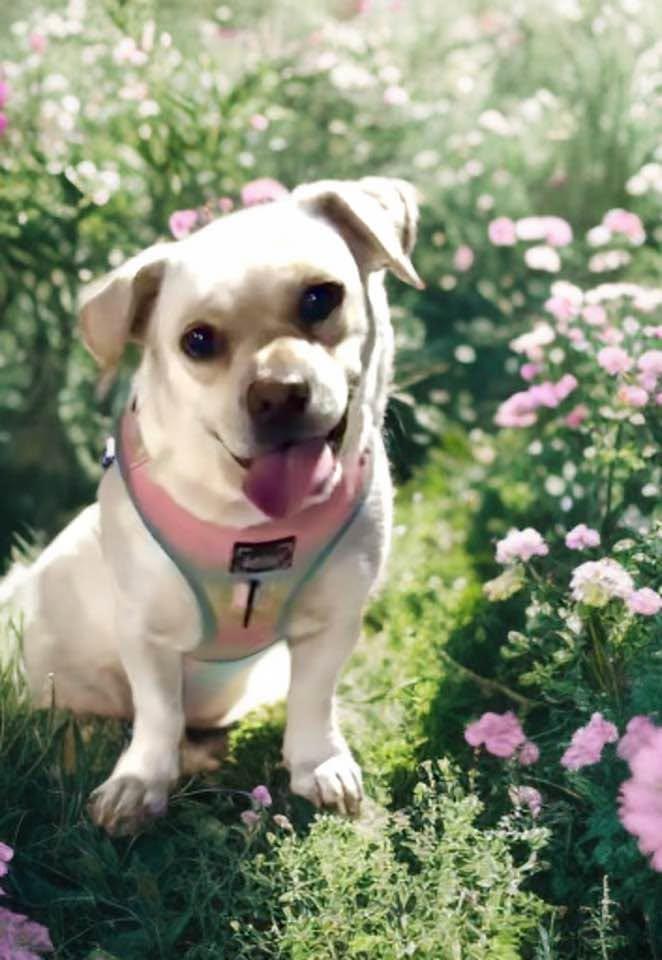 Korra, ADOPTABLE, Adult Female Puggle.