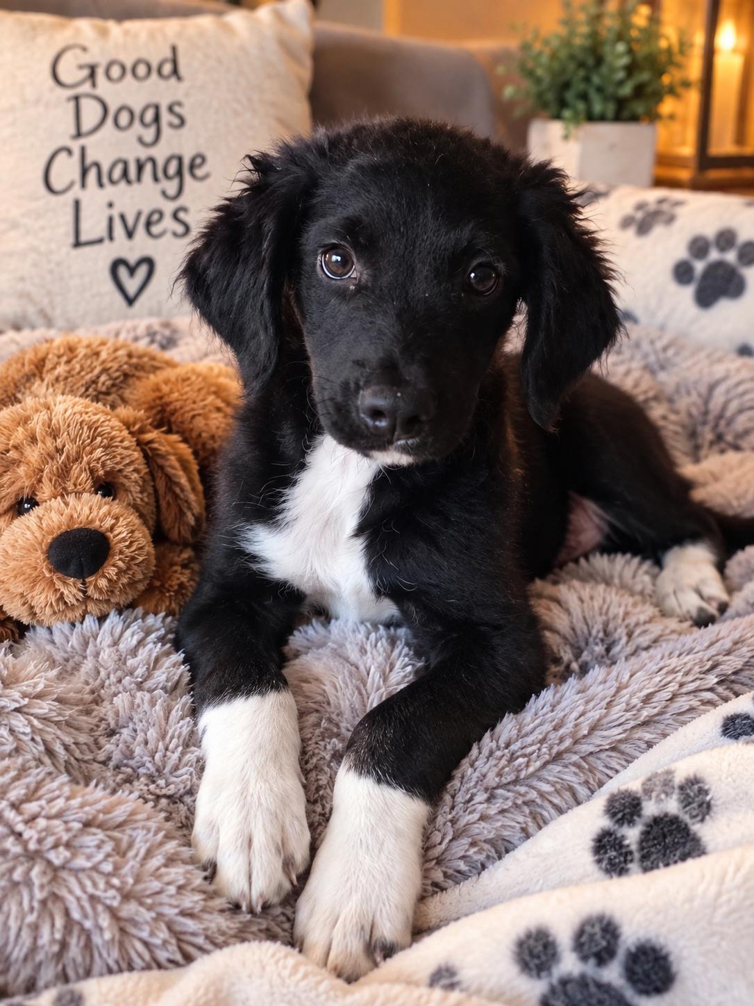 Enlarge Ninja, a Adoptable mixed breed in Bar Nunn, WY image 1/1