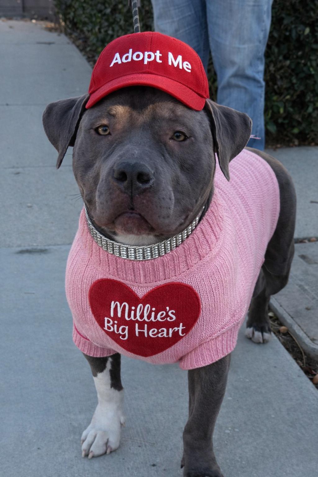 Enlarge MILLIE, a Adoptable American Bully in Encino, CA image 2/3