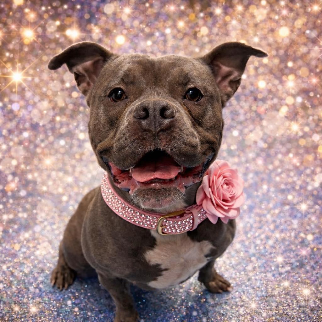 Xena (Ms. Piglet), ADOPTABLE, Young Female American Bully.