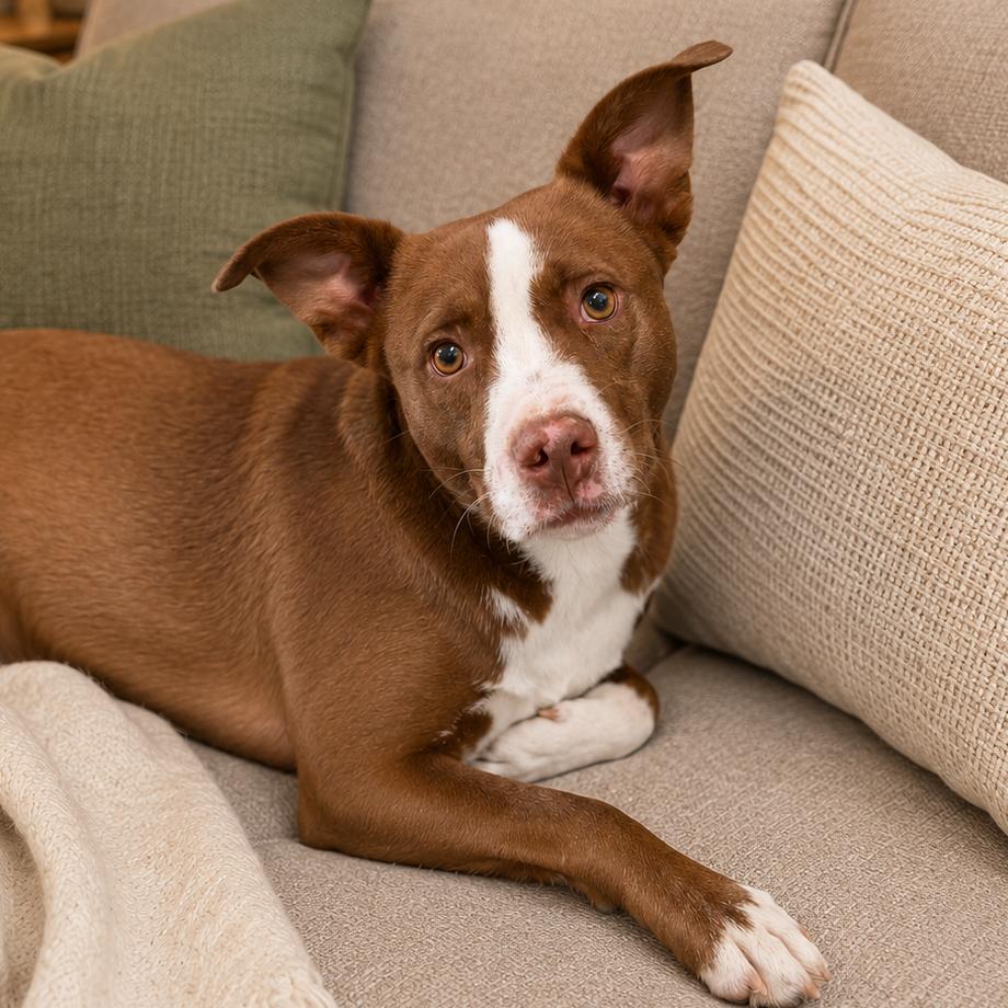 Tom, Adoptable, Young Male Labrador Retriever & Mixed Breed.