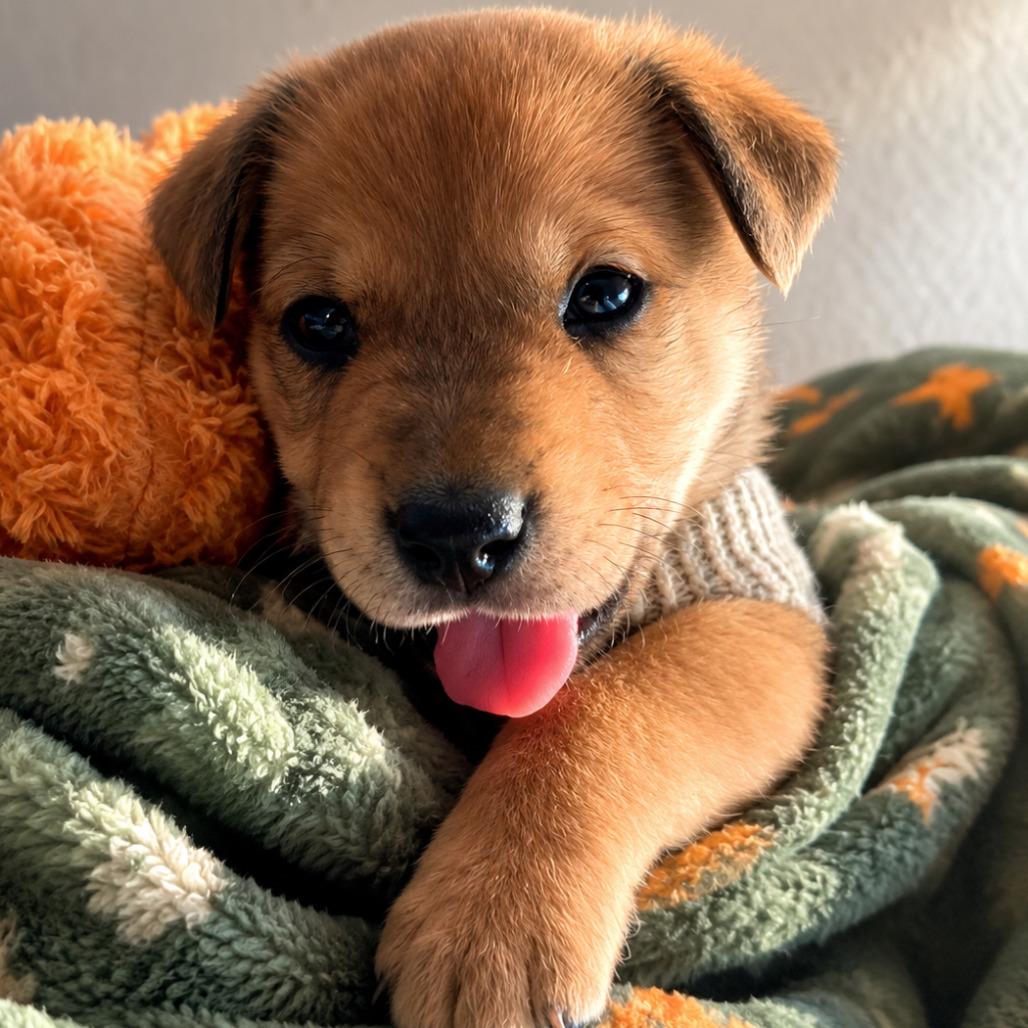 Toa (FTF Only), Adoptable, Puppy Male Mixed Breed.