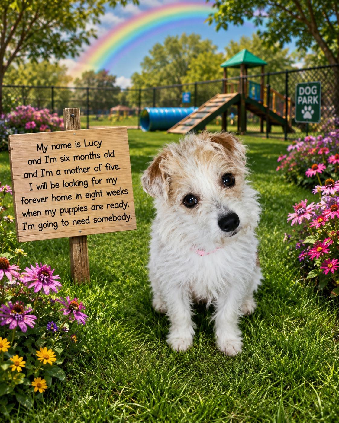 Enlarge Lucy, a Adoptable Terrier in Murphys, CA image 1/1