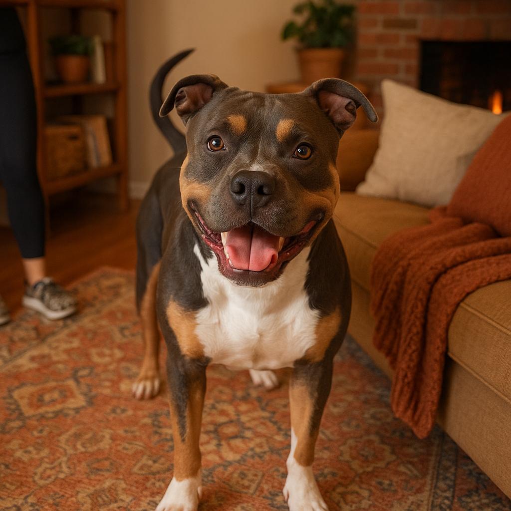Teddy, Adult Male American Staffordshire Terrier