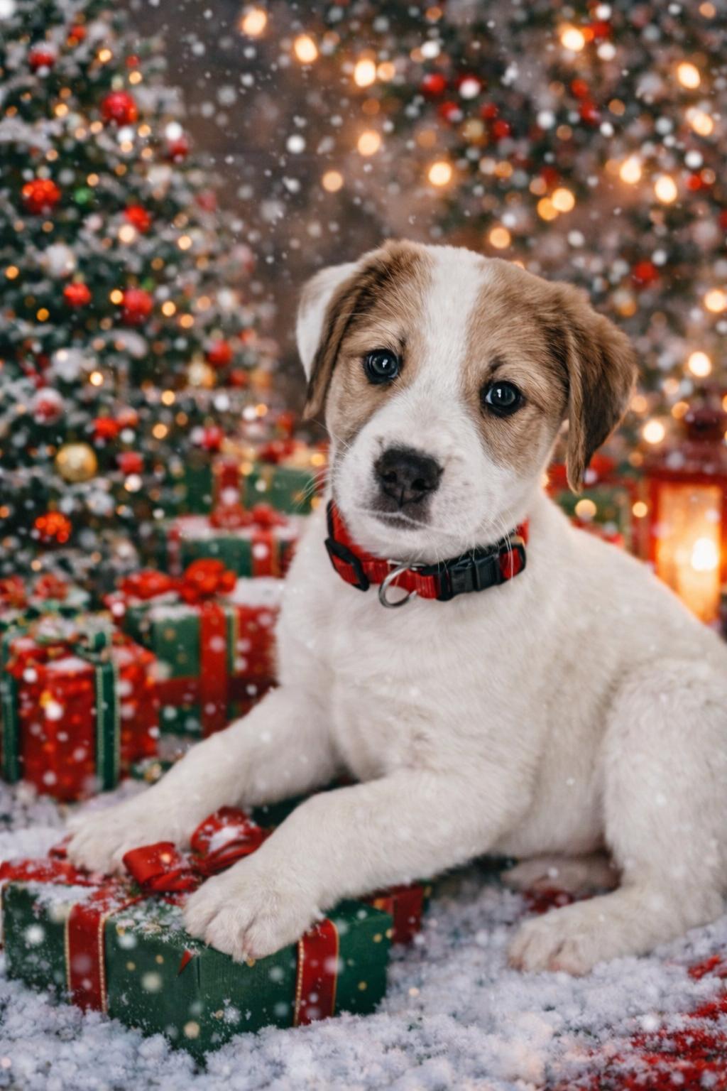 Brody, adopted, Puppy Male Great Pyrenees & Pit Bull Terrier.