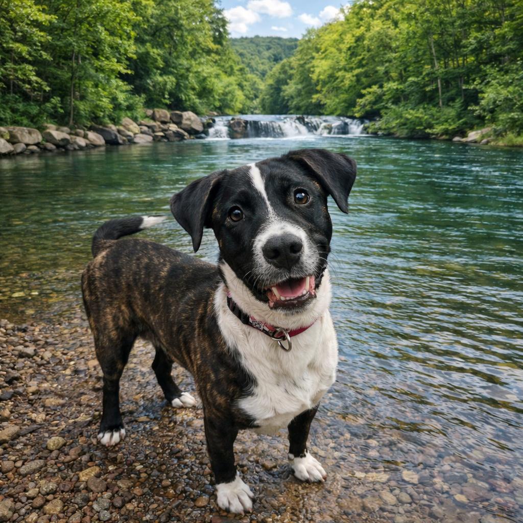 River, a Adoptable mixed breed in Springfield, MO image 5/5