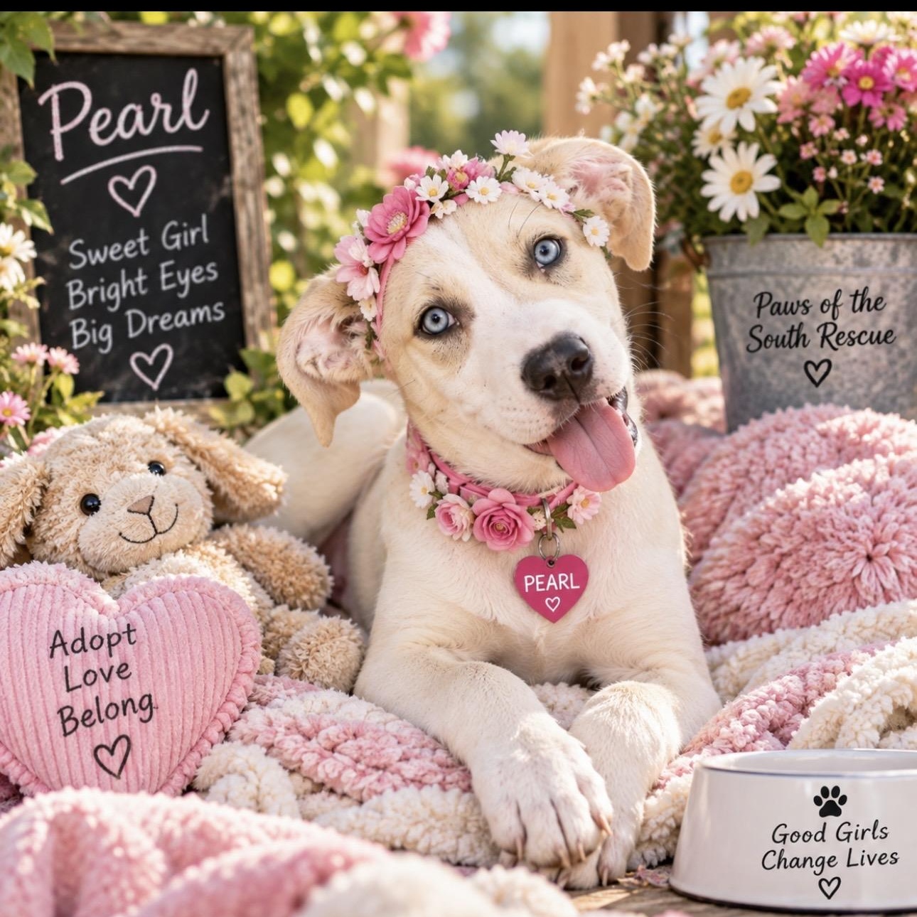 Enlarge Pearl, a Adopted mixed breed in CUMMING, GA image 3/5