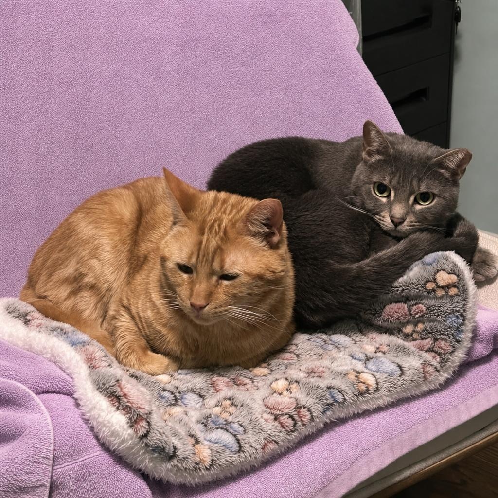 Enlarge Mango & Blueberry, a Adoptable Domestic Short Hair in Charlotte, NC image 4/5