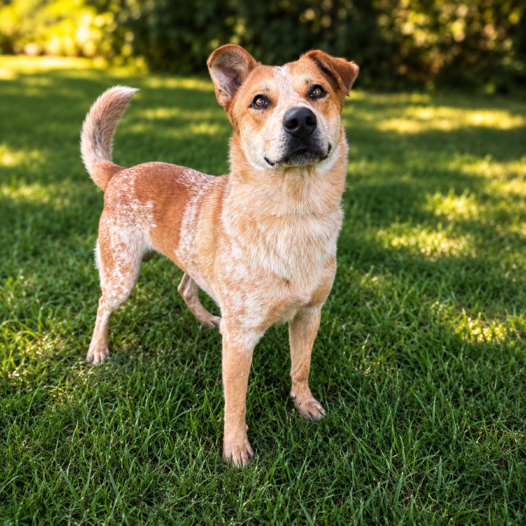 Oakland D46523, Adoptable, Adult Male Cattle Dog & Mixed Breed.