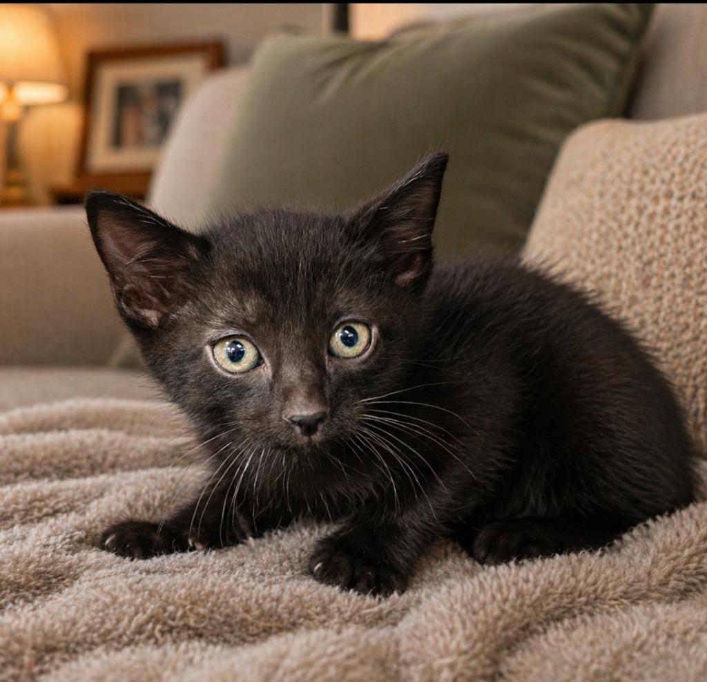 Wally, Adoptable, Kitten Male Domestic Short Hair.