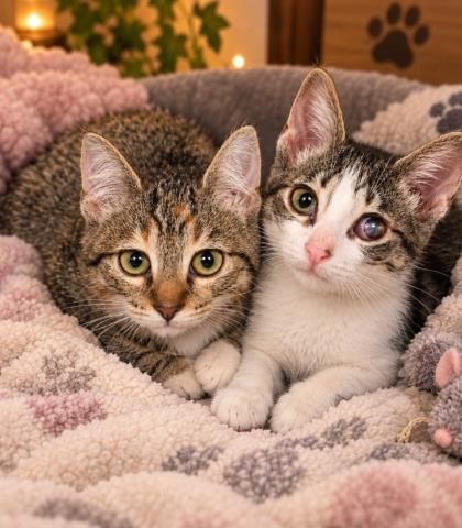 NALA & LUNA, Adoptable, Kitten Female Domestic Short Hair.
