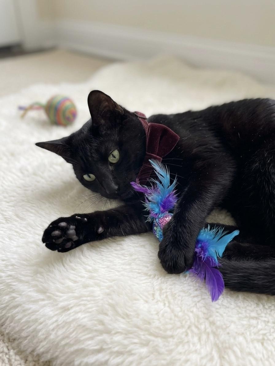 Kali(bonded with her kitten pebbles), a ADOPTABLE Domestic Short Hair in Charlotte, NC image 4/6