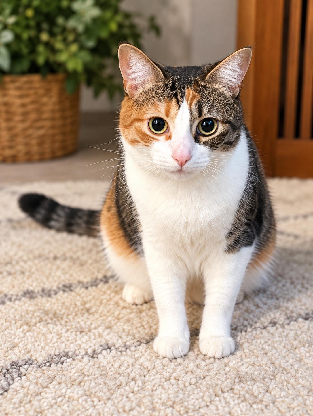 Cali, Adoptable, Adult Female Calico & Domestic Short Hair.