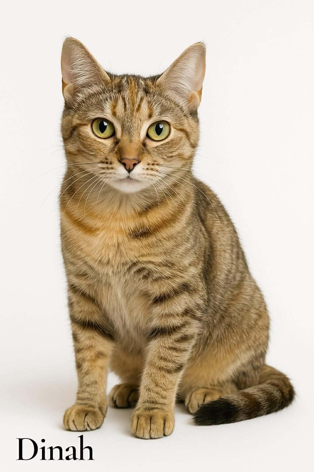 Enlarge Dinah, a ADOPTABLE Domestic Short Hair in Stevensville, MI image 1/1