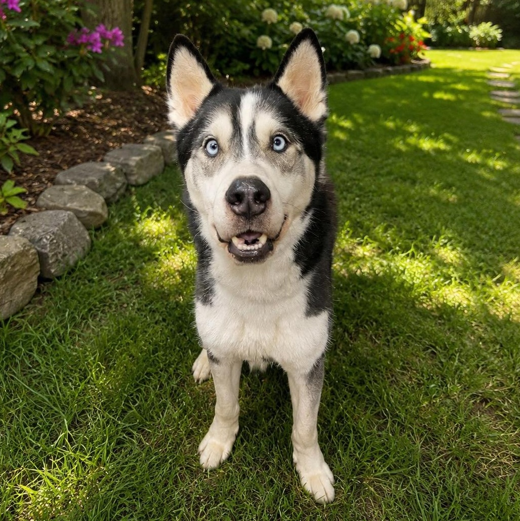 Tucker, ADOPTABLE, Adult Male Husky.