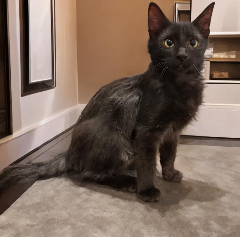 Enlarge Sir Sammy of the Storm Drain, a Adoptable Domestic Long Hair in Boston, MA image 2/4